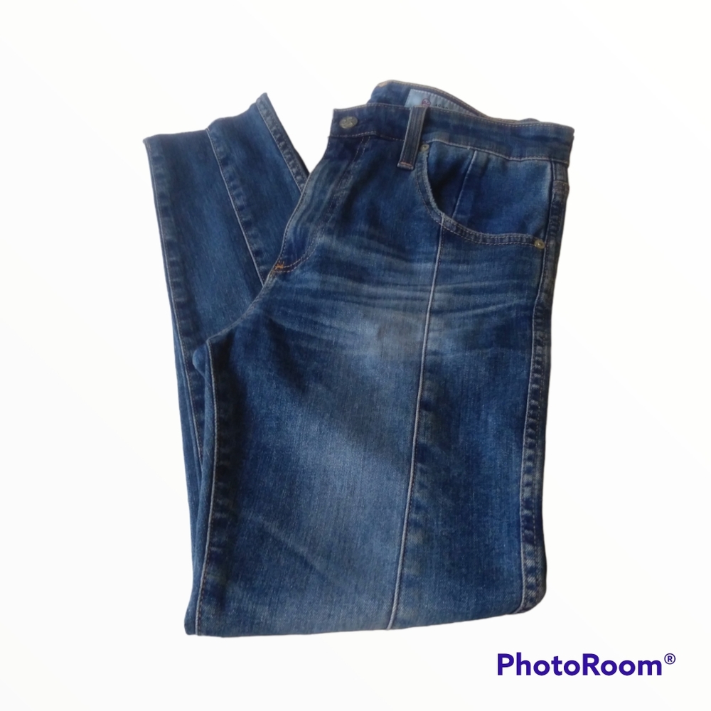 AG Denim Adriano Goldschmied Size 29 High Rise Skinny Ankle